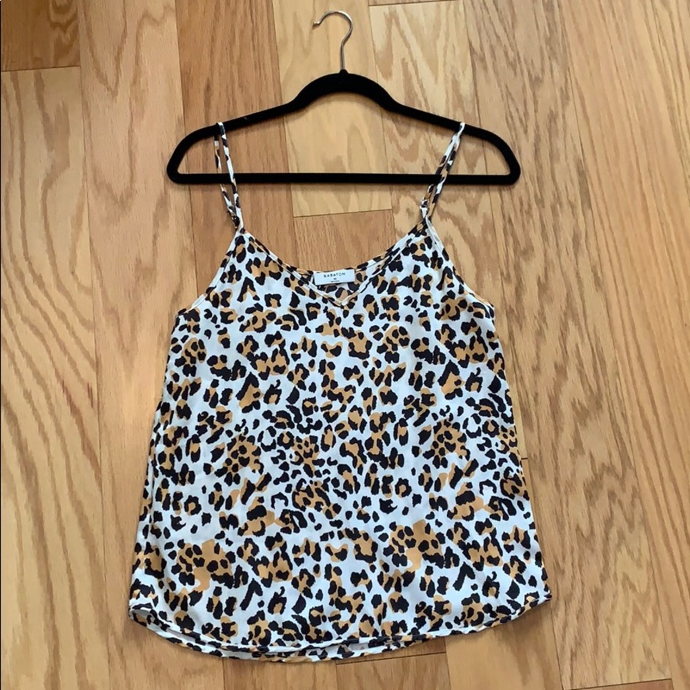 Aritzia Cheetah Print Top